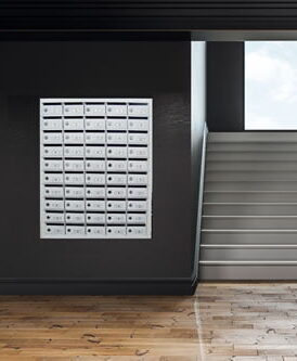 Caixa de correio para condomínio em aço