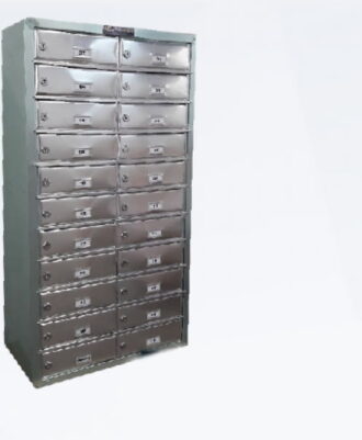 Armário Porta-Objetos em Alumínio Fosco Modelo 2002GV Porta-Objetos em Alumínio Fosco Modelo 2002GV