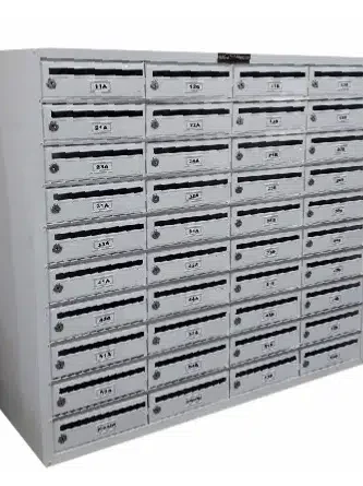 Caixa de Correio para Condomínio em Aço c/ Pintura Modelo 2002P